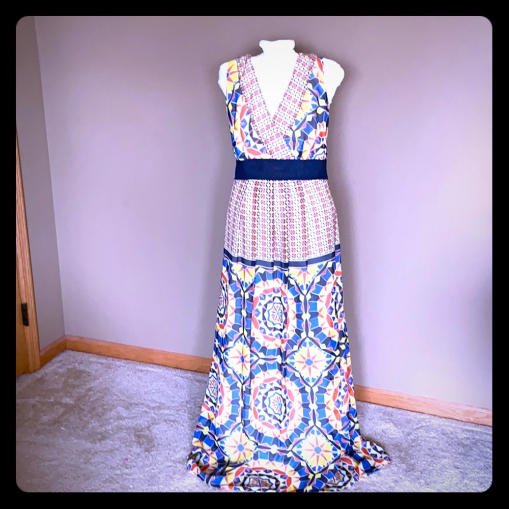 Ann Taylor kaleidoscope Maxi Dress